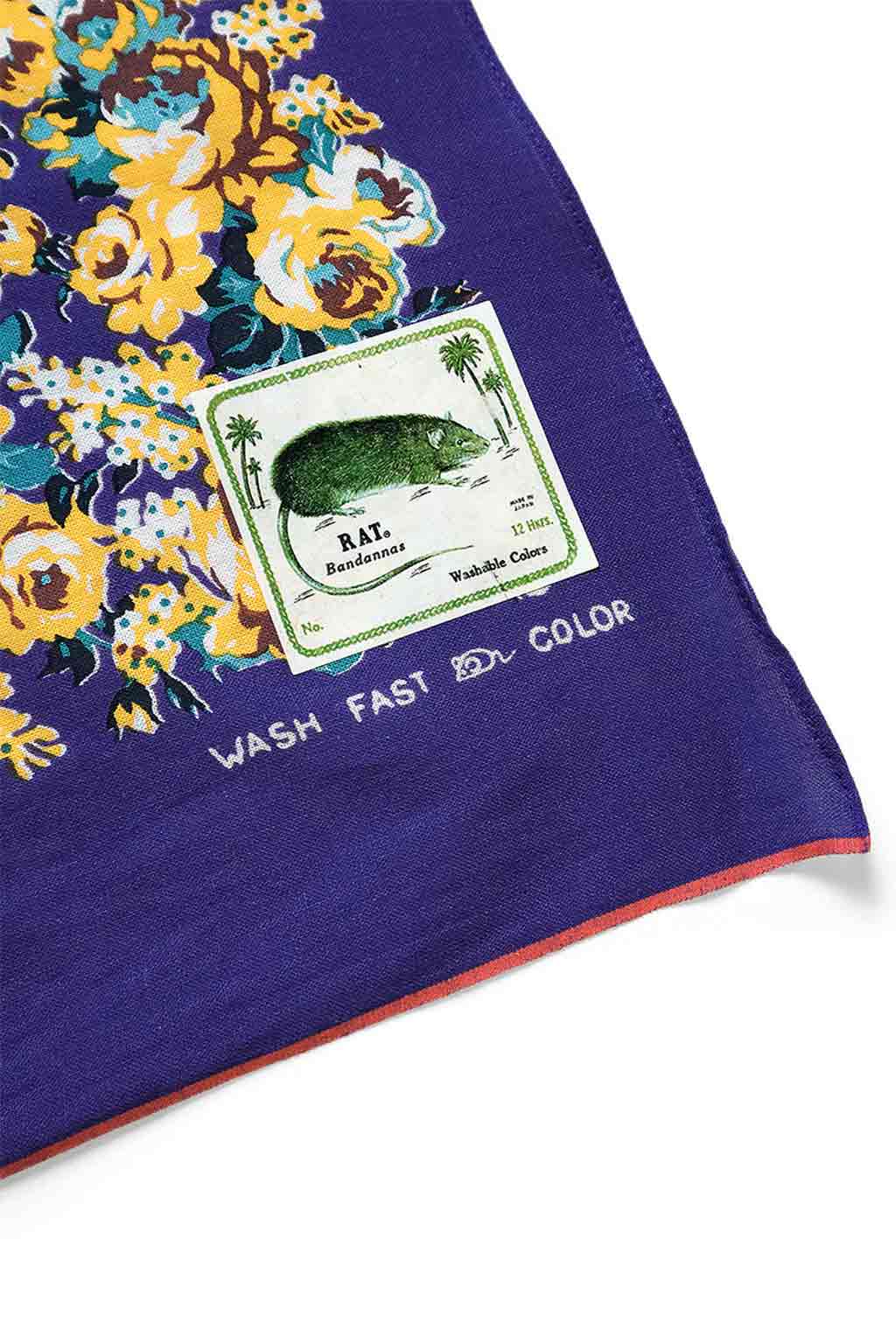 Kapital - Fastcolor Selvedge Bandana (NADESHIKO - Champetre) - 4 Color Choices