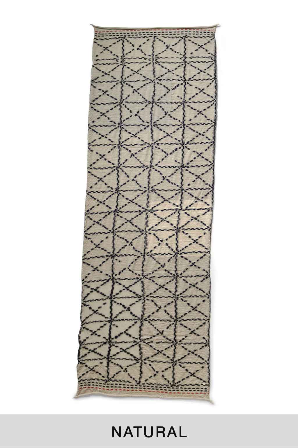 Kapital - Fulling Wool Scarf SASHIKO - 3 Colors