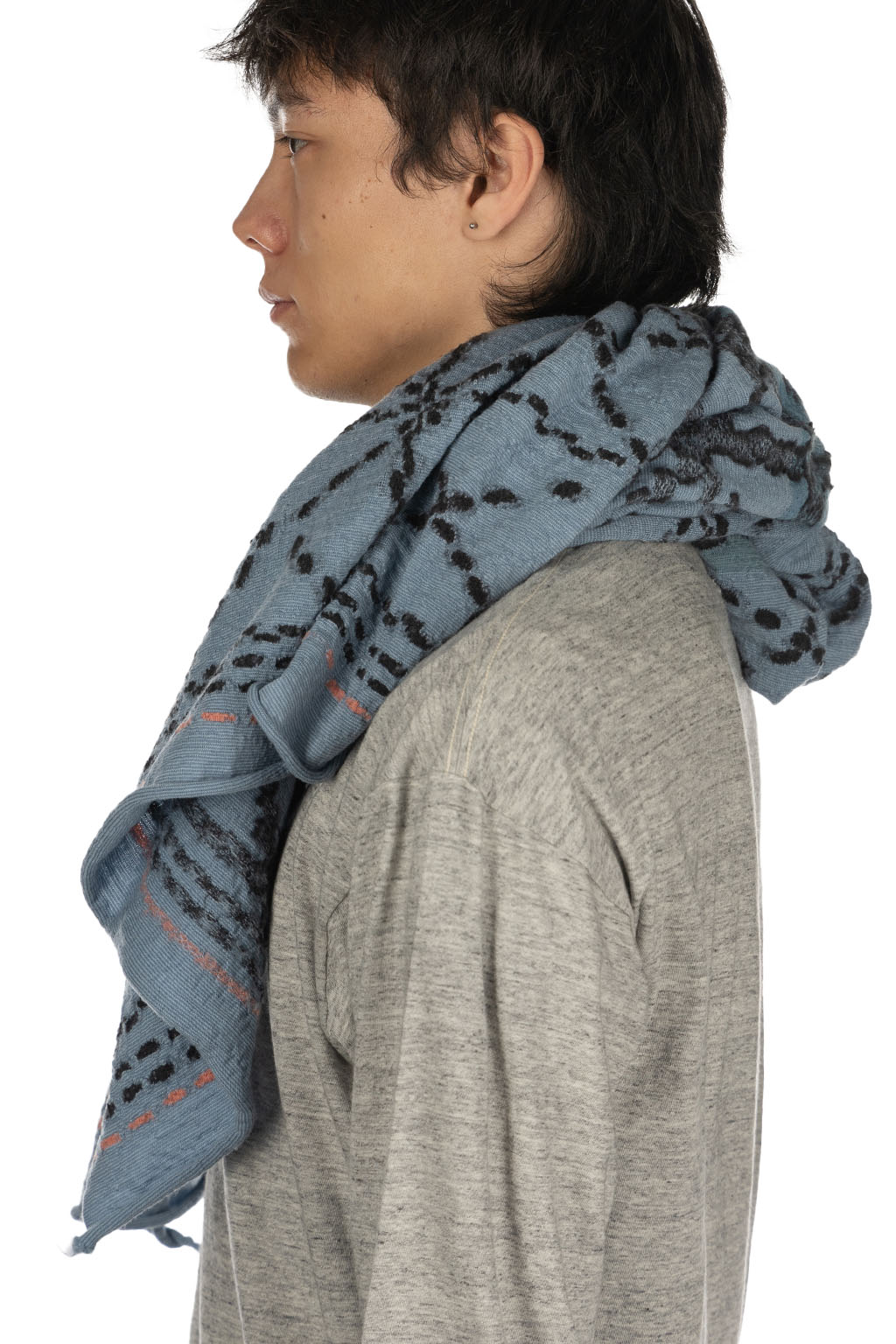 Kapital - Fulling Wool Scarf SASHIKO - 3 Colors