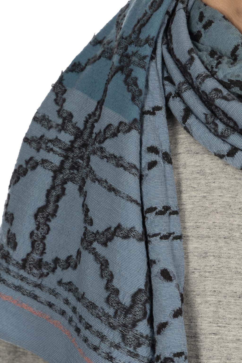 Kapital - Fulling Wool Scarf SASHIKO - 3 Colors