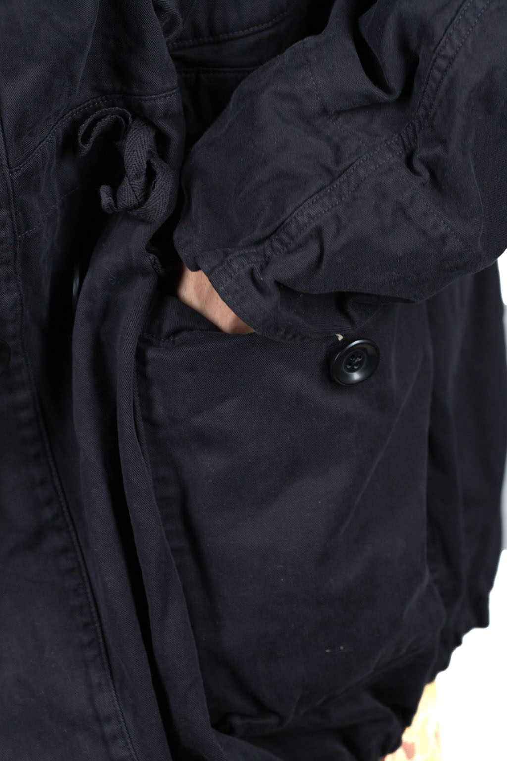 Kapital Katsuragi Cotton RING Coat - Black