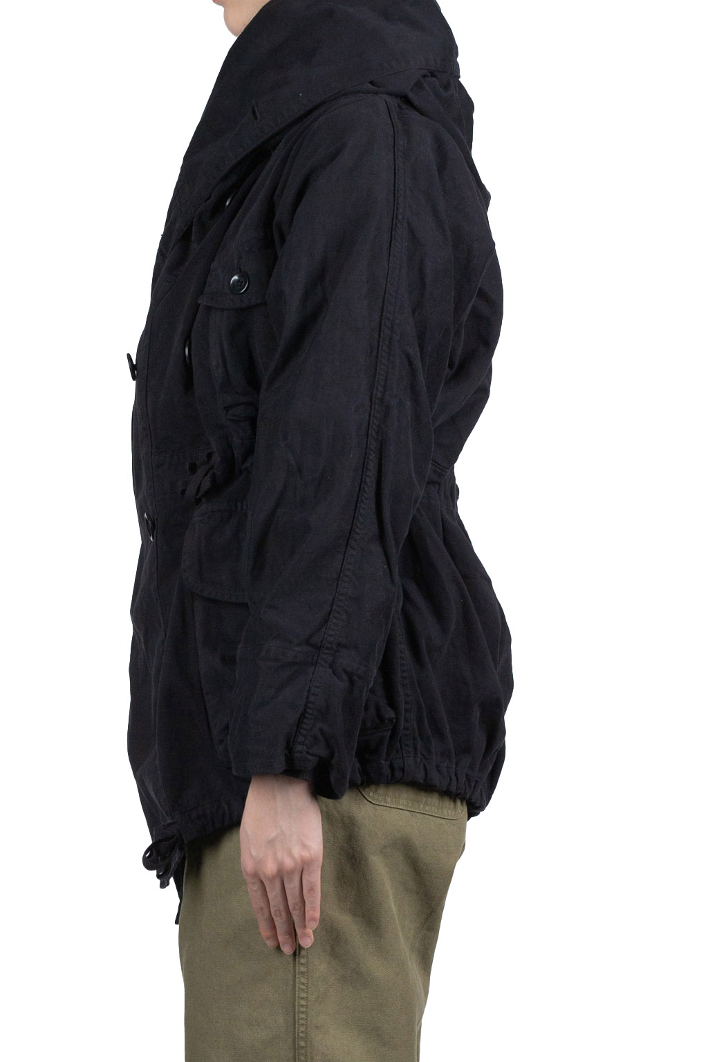 Kapital Katsuragi Cotton RING Coat - Black