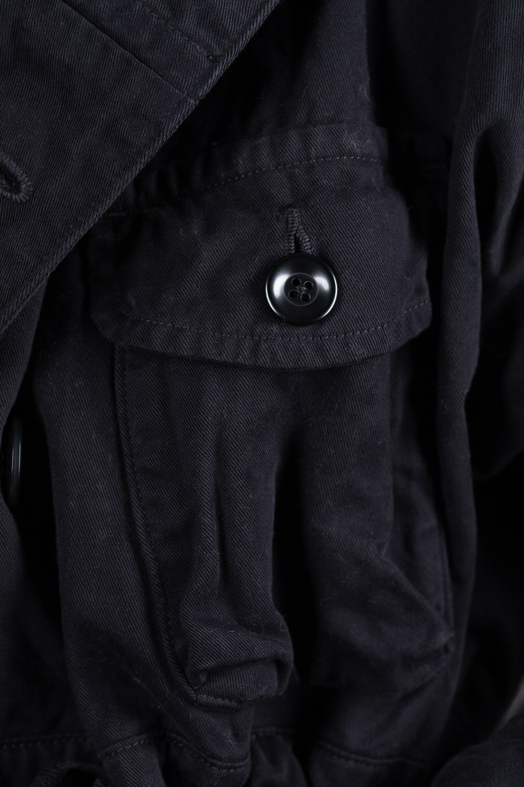 Kapital Katsuragi Cotton RING Coat - Black