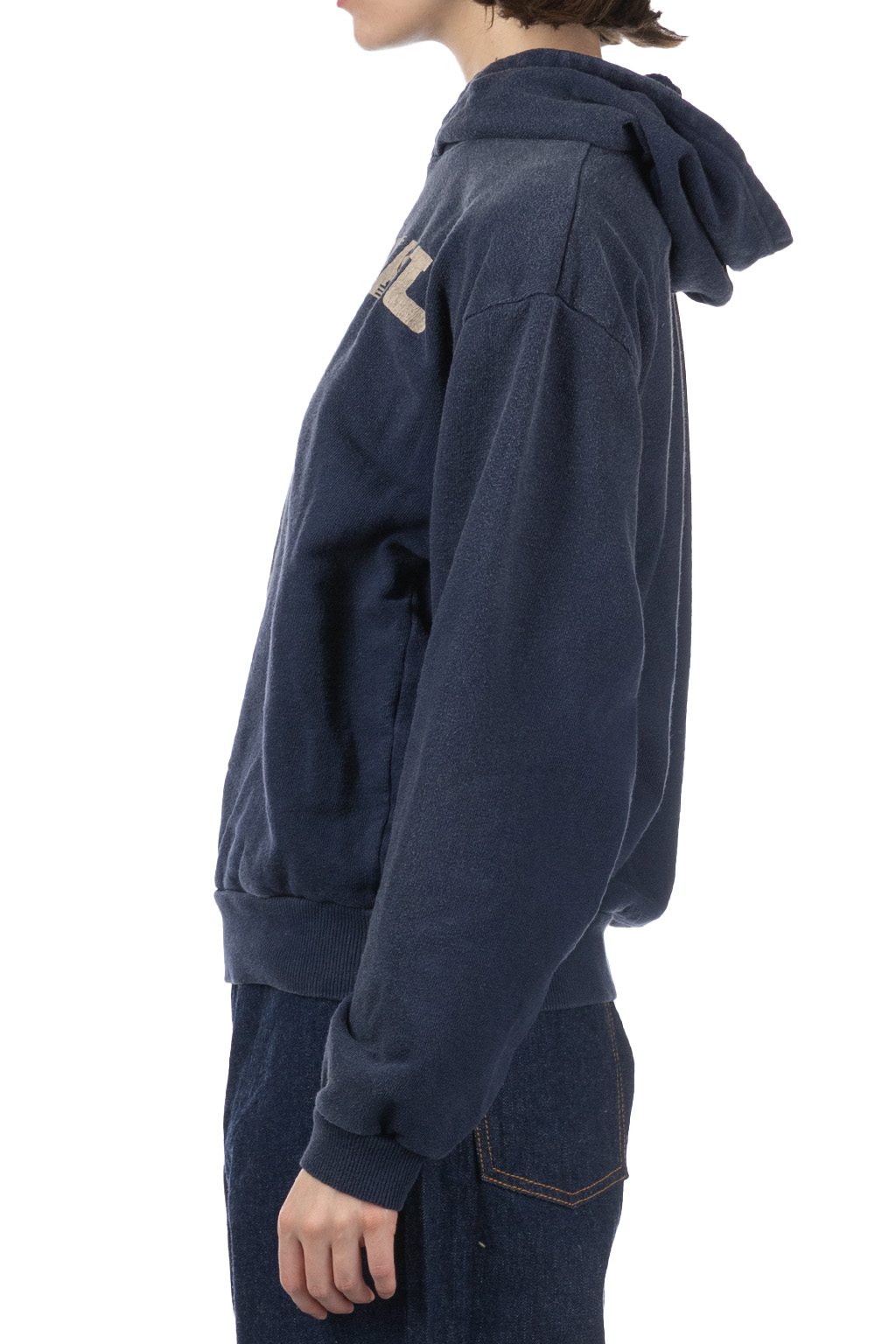 Kapital - SWT Knit Hoodie (SPEAKEASY KAPITAL) - Navy