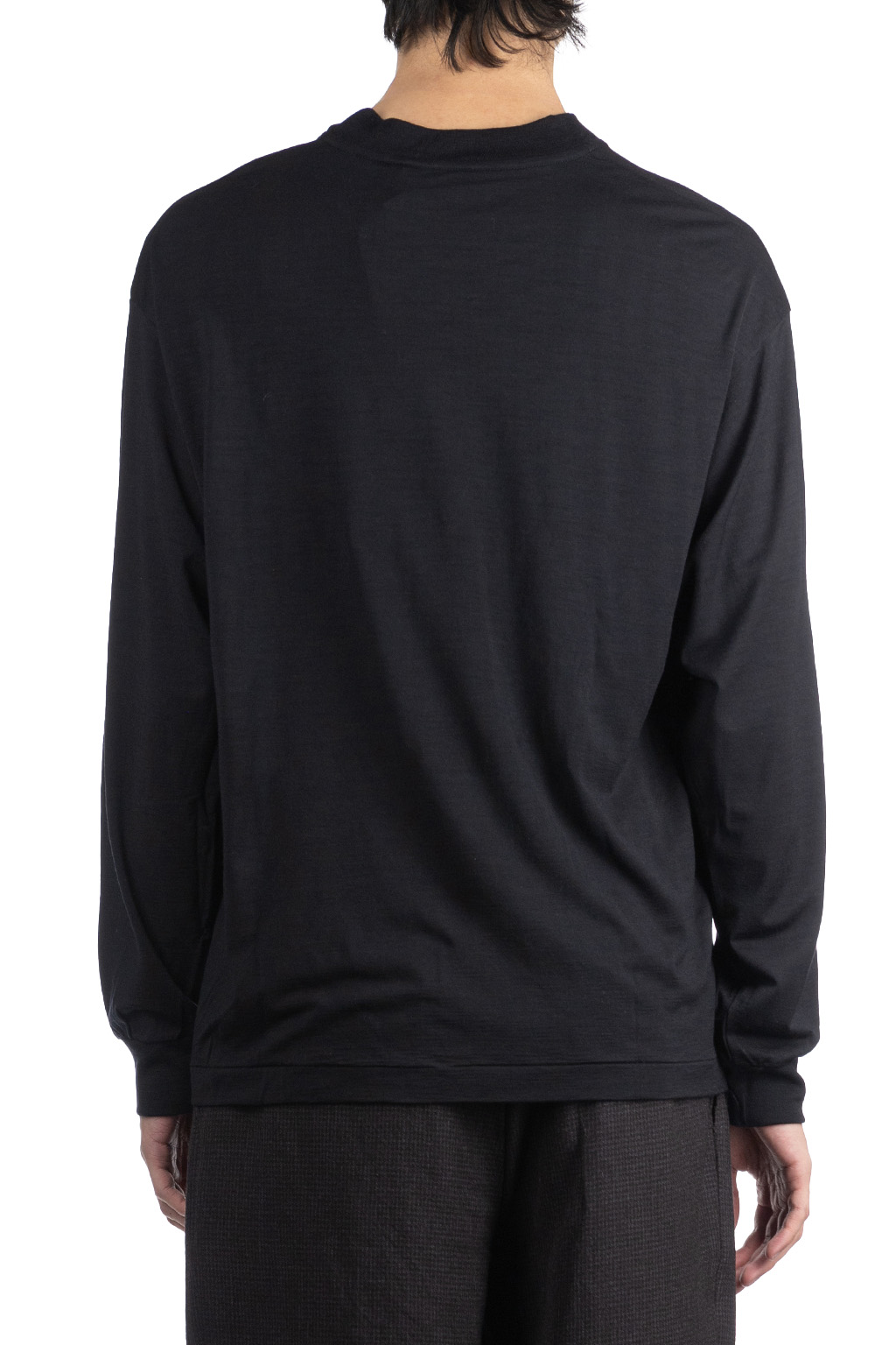 Kaptain Sunshine - Super Soft Merino Tenjiku LS Tee - Dark Navy