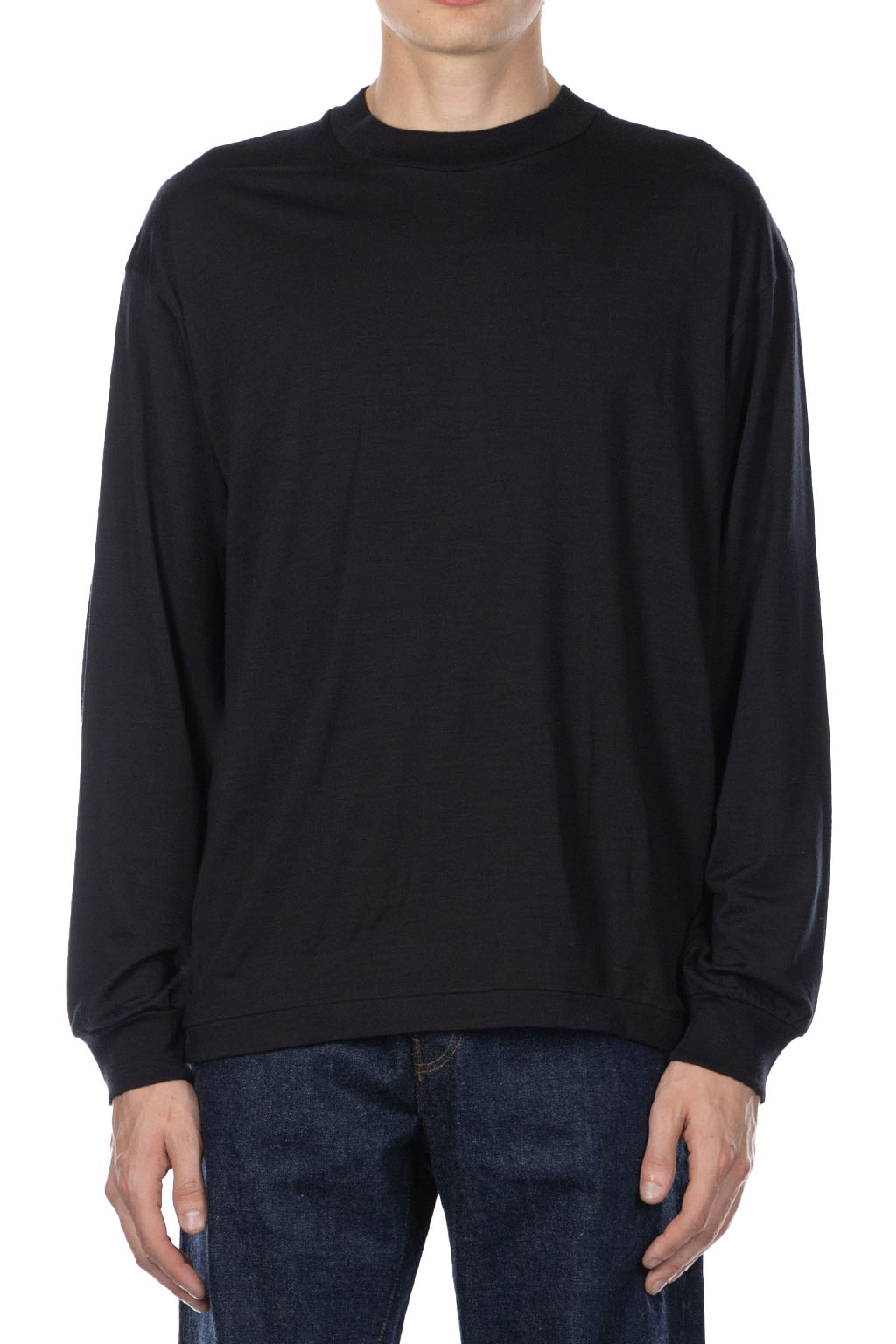 Kaptain Sunshine - Super Soft Merino Tenjiku LS Tee - Dark Navy