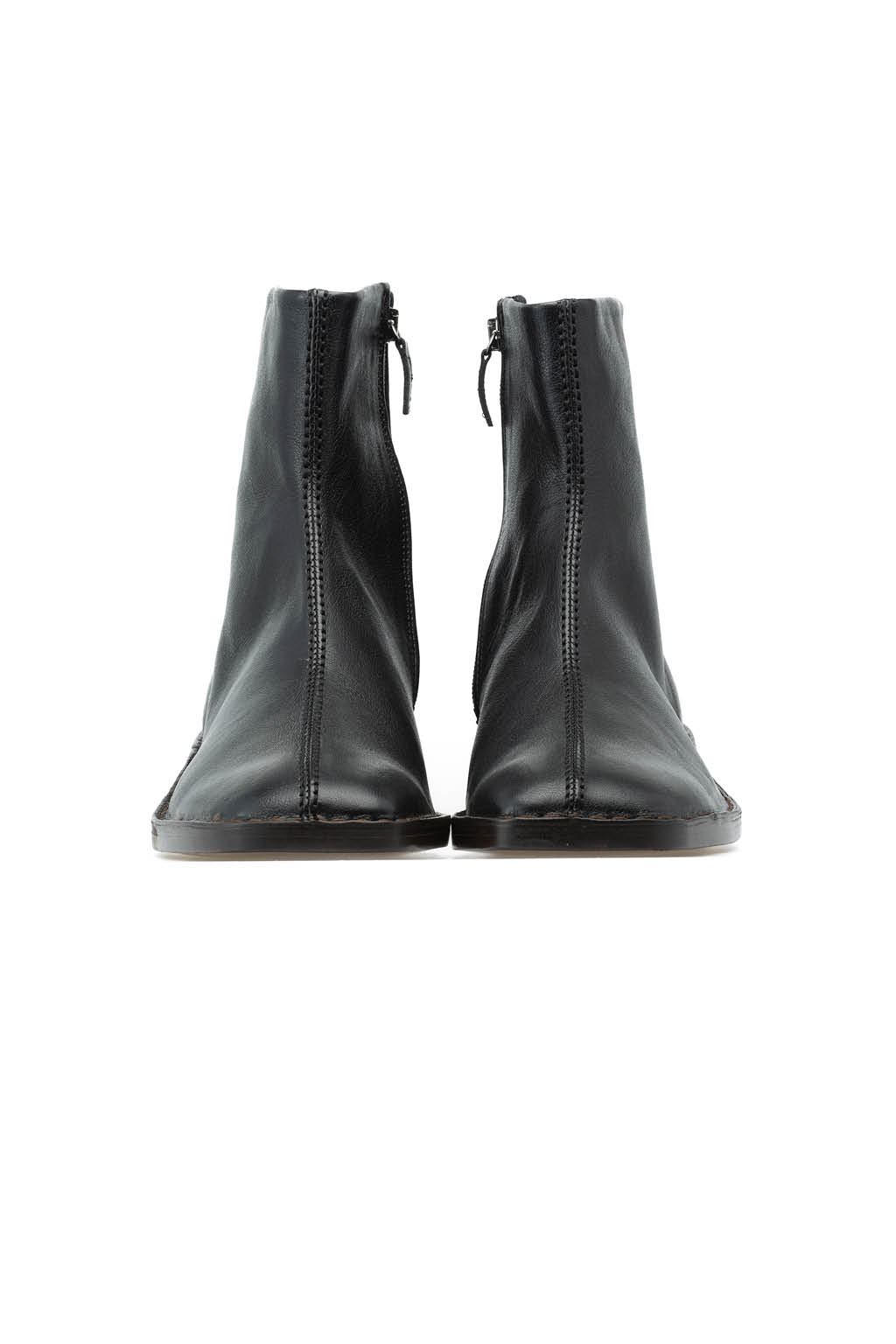 Lemaire - Piped Zipped Boots-Black