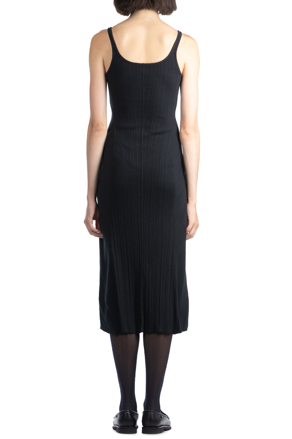 Mame Kurogouchi - Long Sleeve Dress-Black