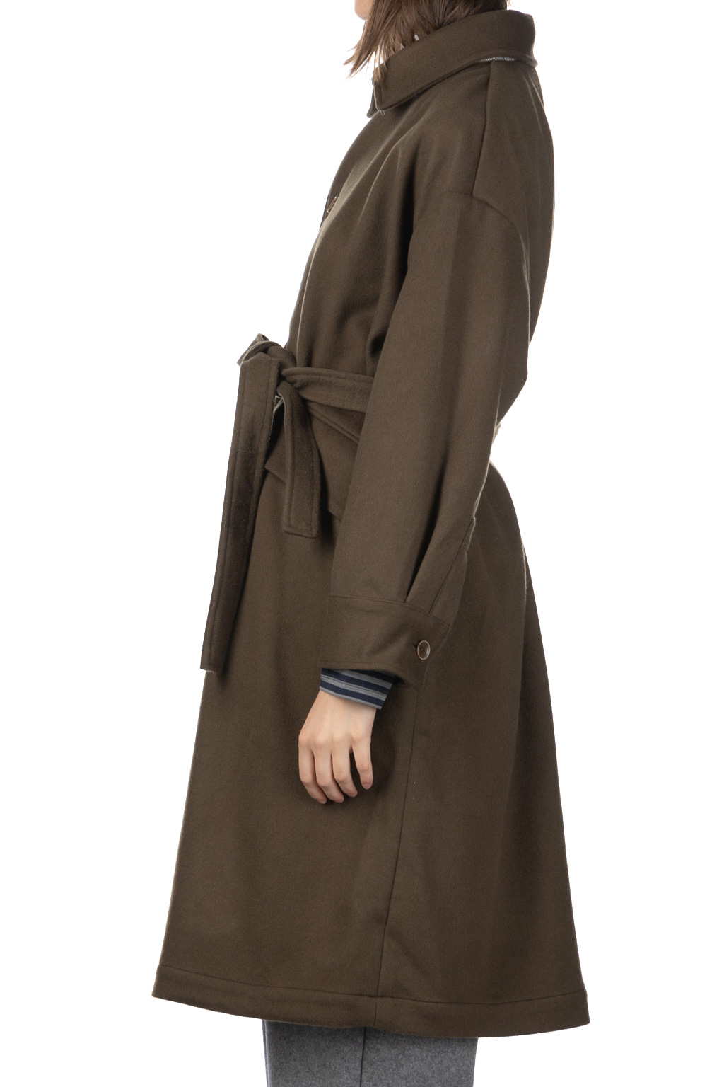 Manon - WOOL MELTON LONG COAT