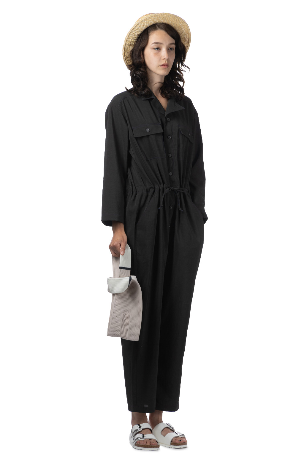 Manual Alphabet - Jumpsuit - Black