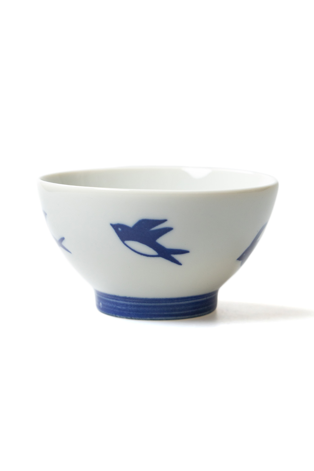 Mino Pottery - Swallow Rice Bowl - Set of 2