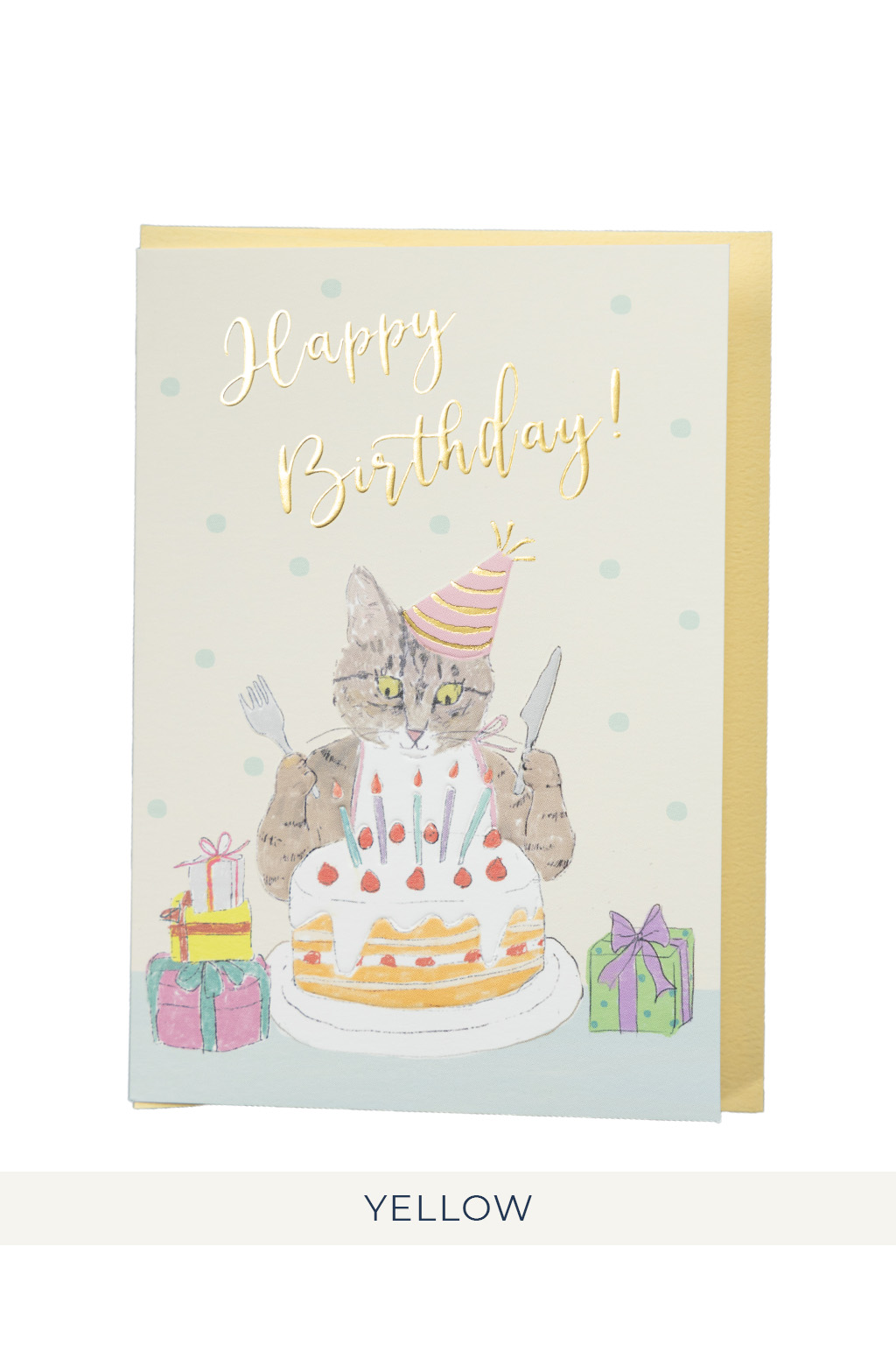 Moi - Cat Birthday Card