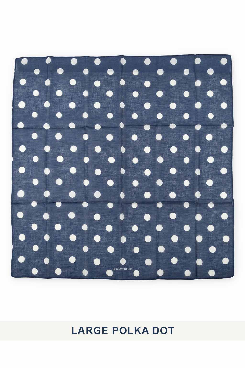 Mino Washi - Handkerchief - 52 x 52cm - Kyoto Blue - 3  Choices