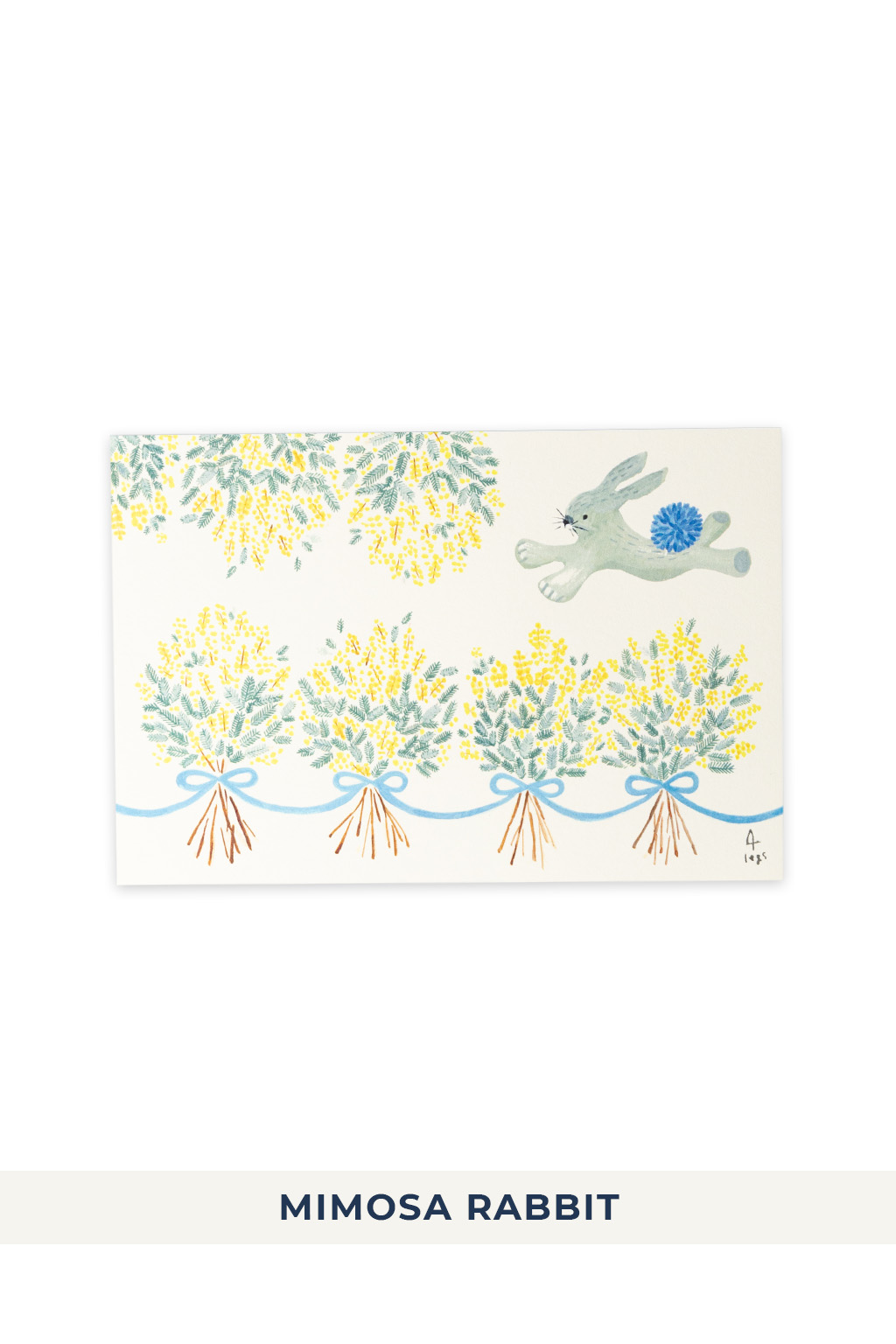 Mino Washi - Rabbit Post Card - 5 choices