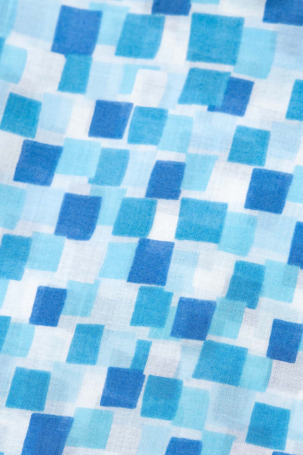 Mino Washi - Scarf - 180 x 50cm - Kyoto Blue - Water Way