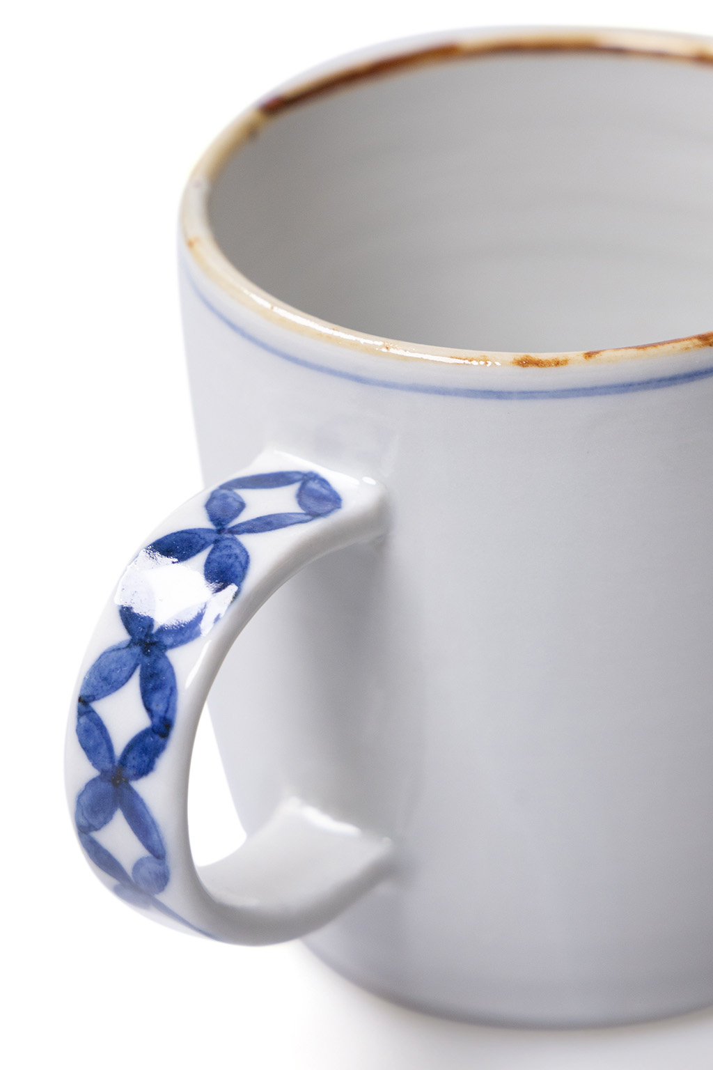 Motif Ceramic and Art Mug Cup Drop Kick