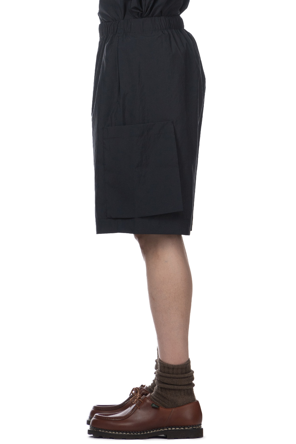 N Hoolywood - Wide Half Pants - Black