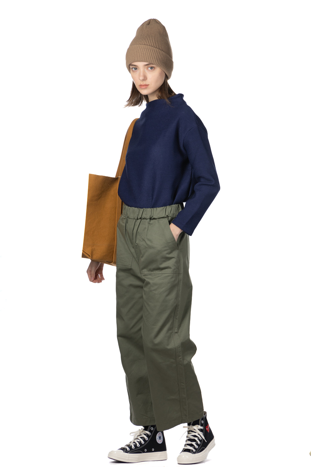 NARU  - Katsuragi Baker Pants - Khaki