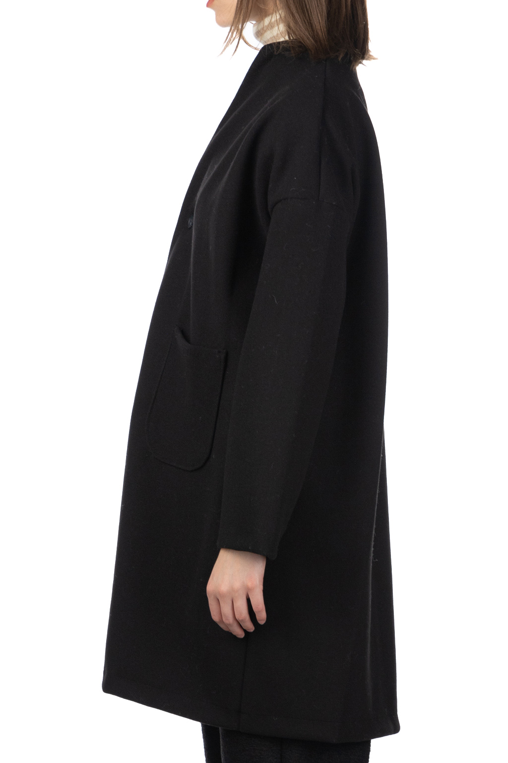 NARU  - Melton Jersey Coat 