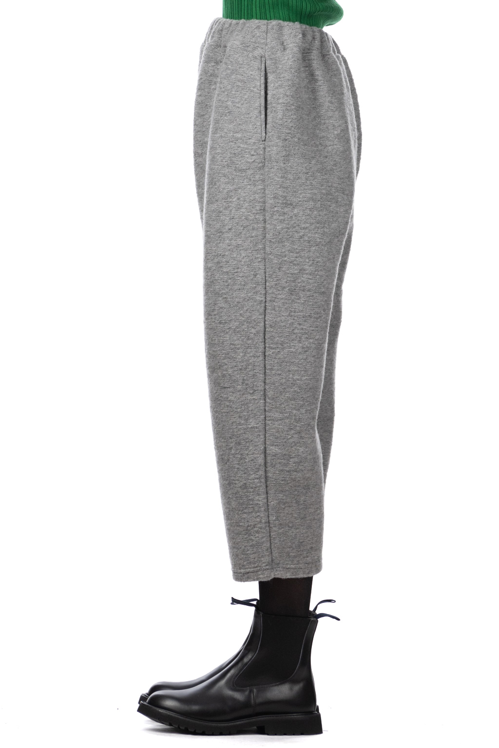 NARU  - Travel Wool Egg Pants - Heather Grey