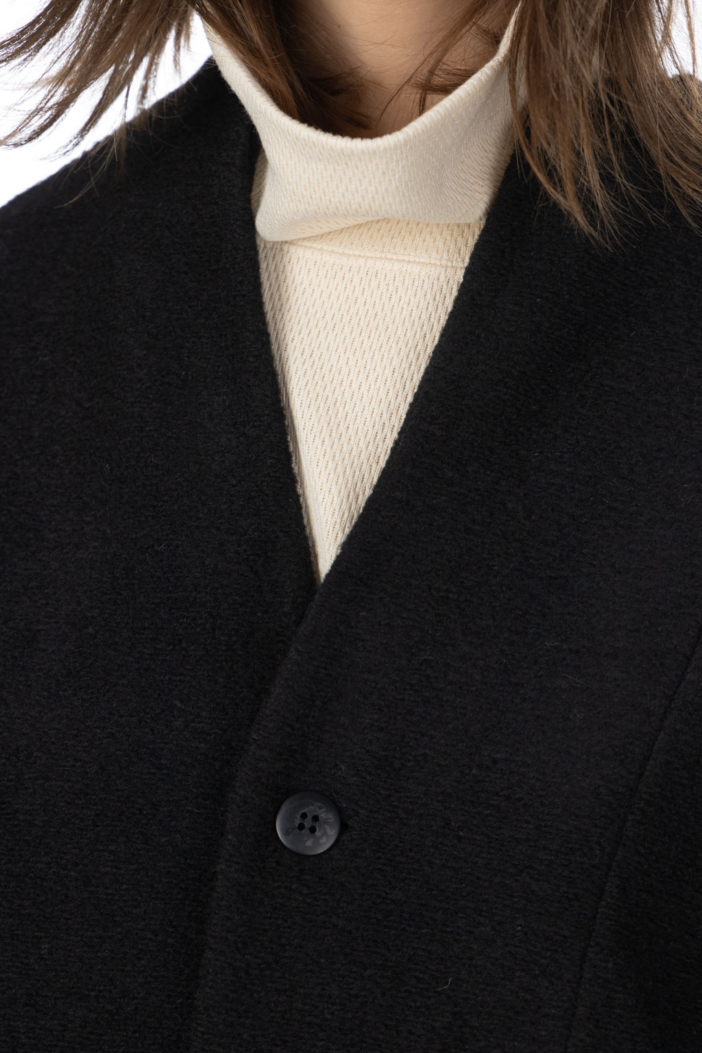 NARU  - Travel Wool Notch Coat 