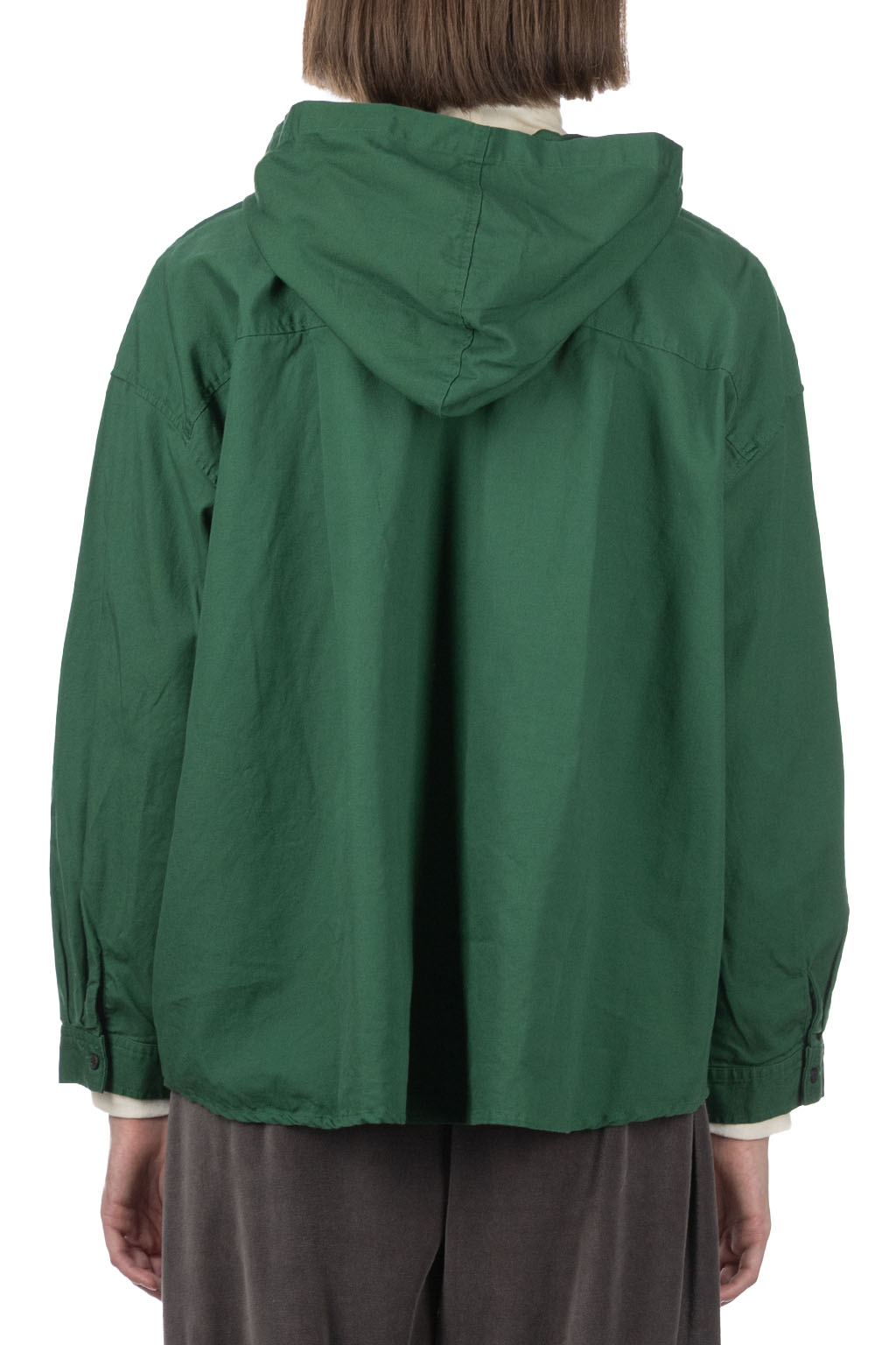 Nachukara - Oxford Hooded Pullover - Green