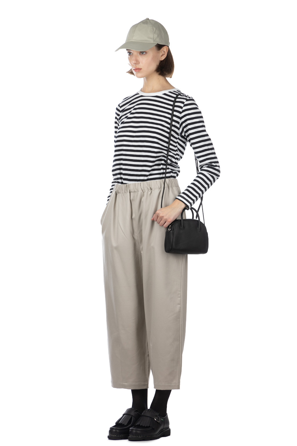 Nachukara - Soft Twill Wide Pants - Greige