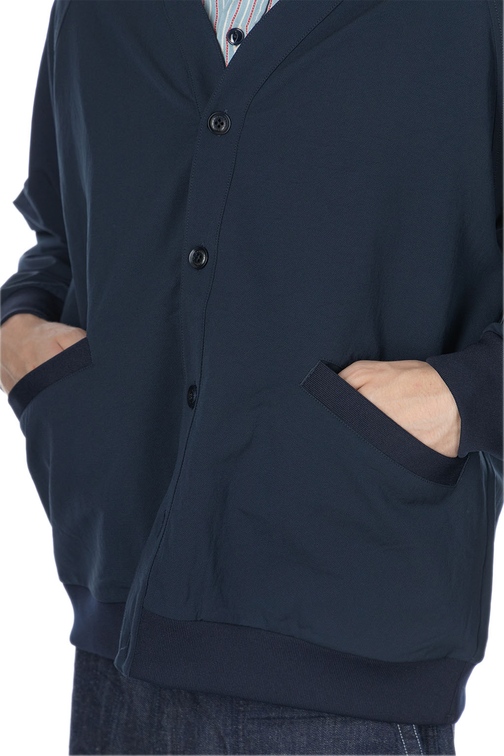 Nanamica (NAN) - ALPHADRY Cardigan - Navy