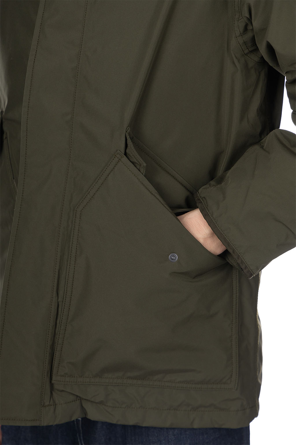 Nanamica (NAN) - GORE-TEX Down Coat - Khaki Green