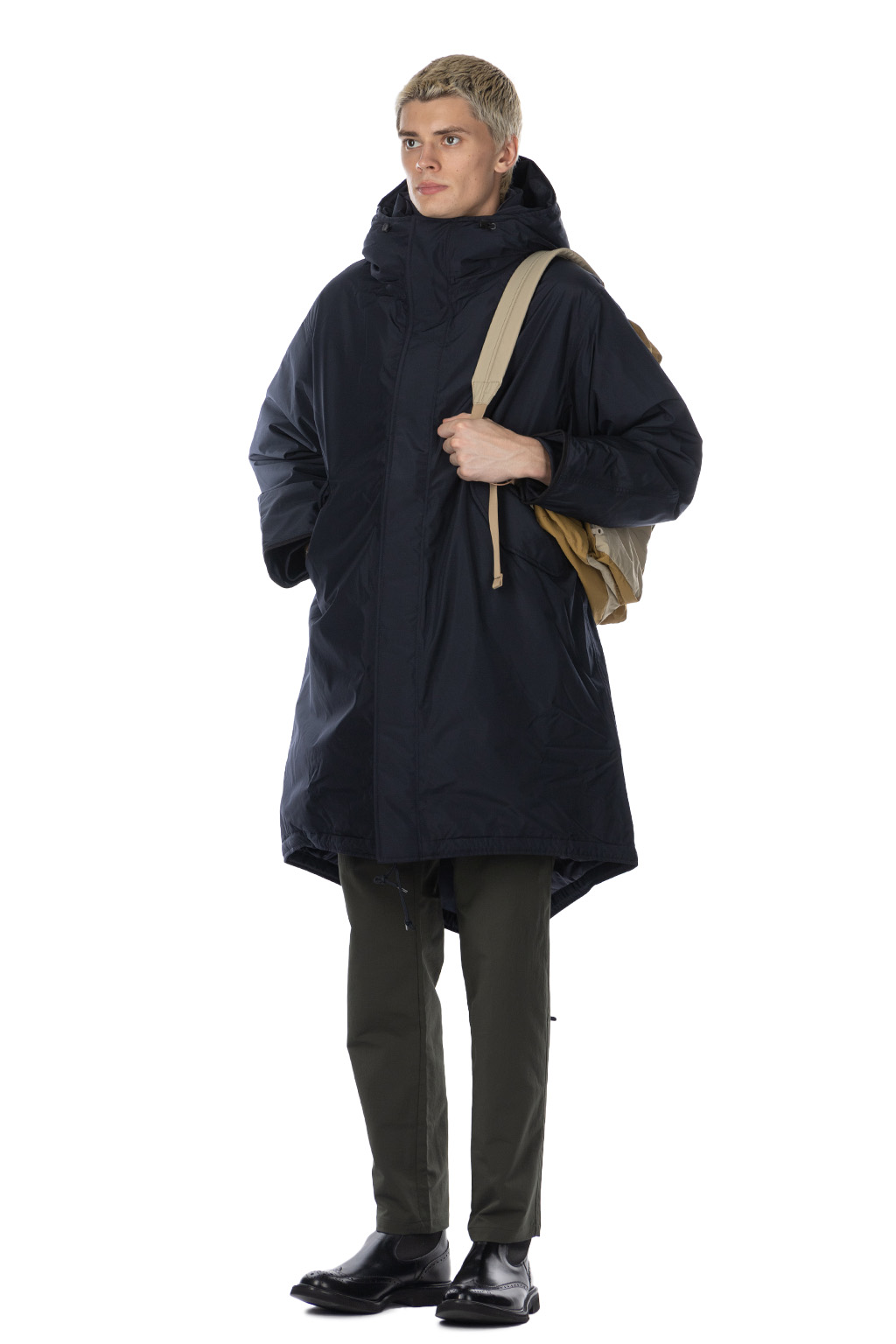 Nanamica (NAN) - GORE-TEX Long Down Coat - Navy