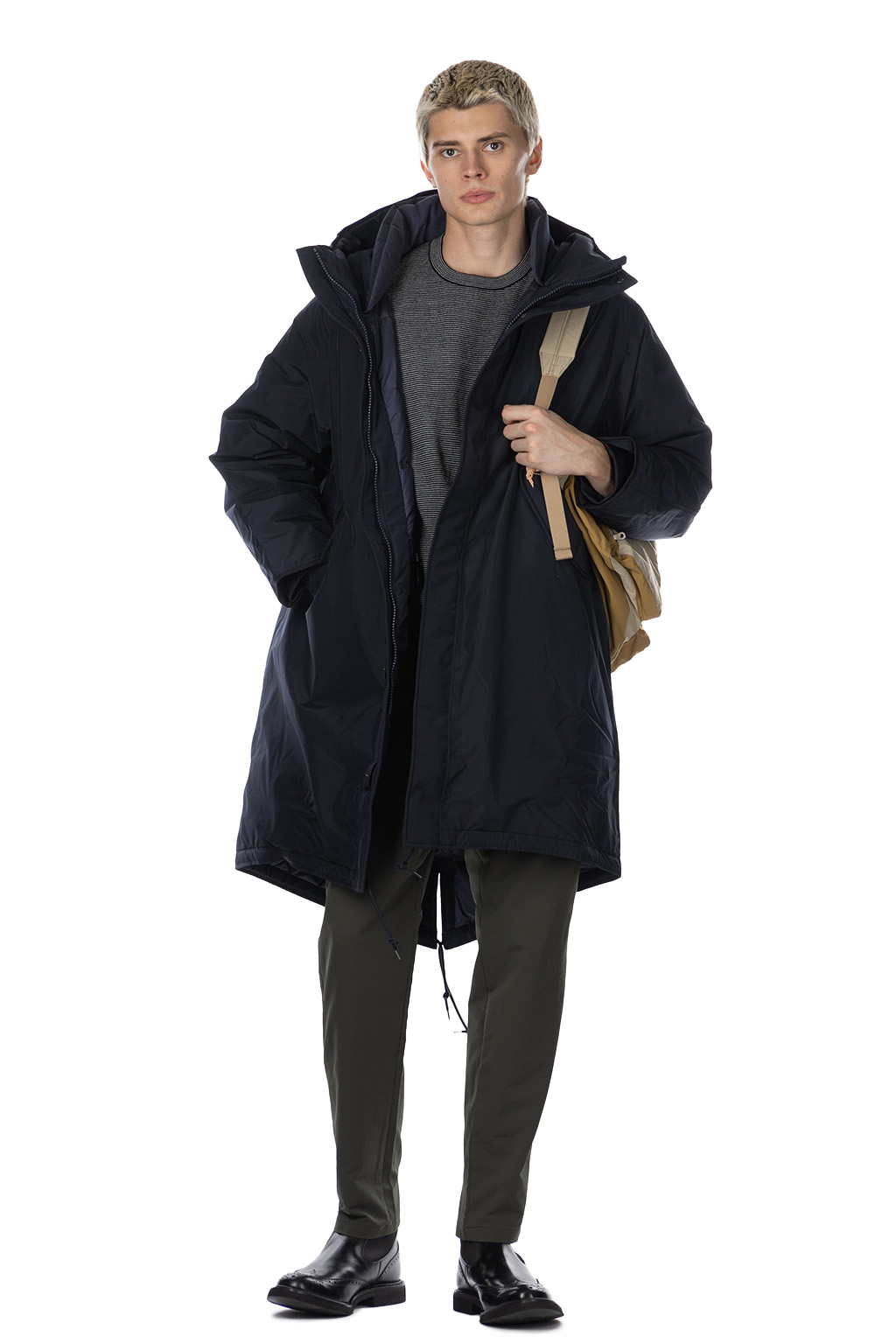 Nanamica (NAN) - GORE-TEX Long Down Coat - Navy