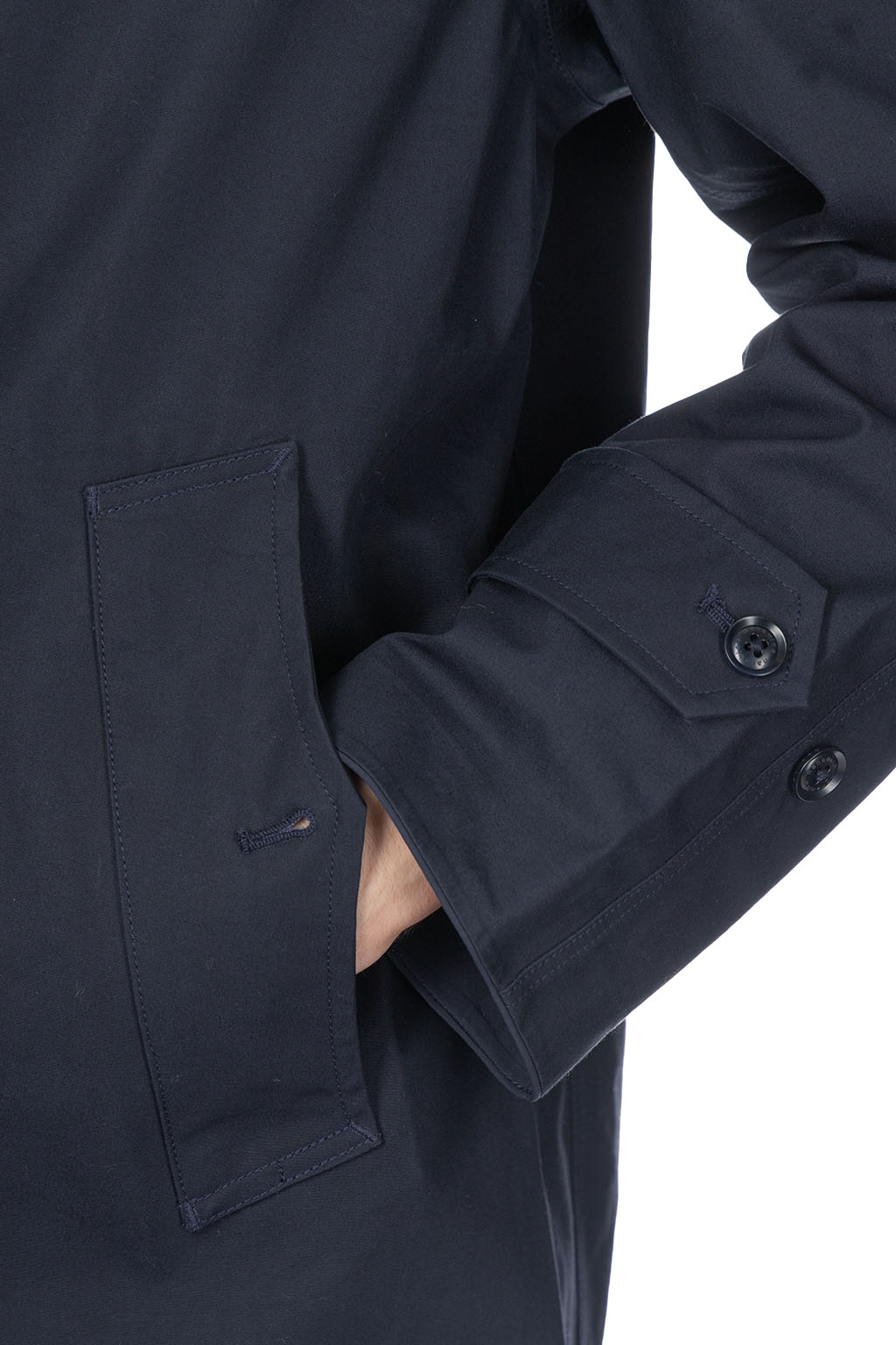 Nanamica (NAN) - GORE-TEX Soutien Collar Coat - Dark Navy