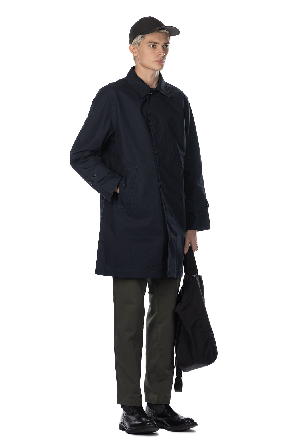 Nanamica (NAN) - GORE-TEX Soutien Collar Coat - Dark Navy