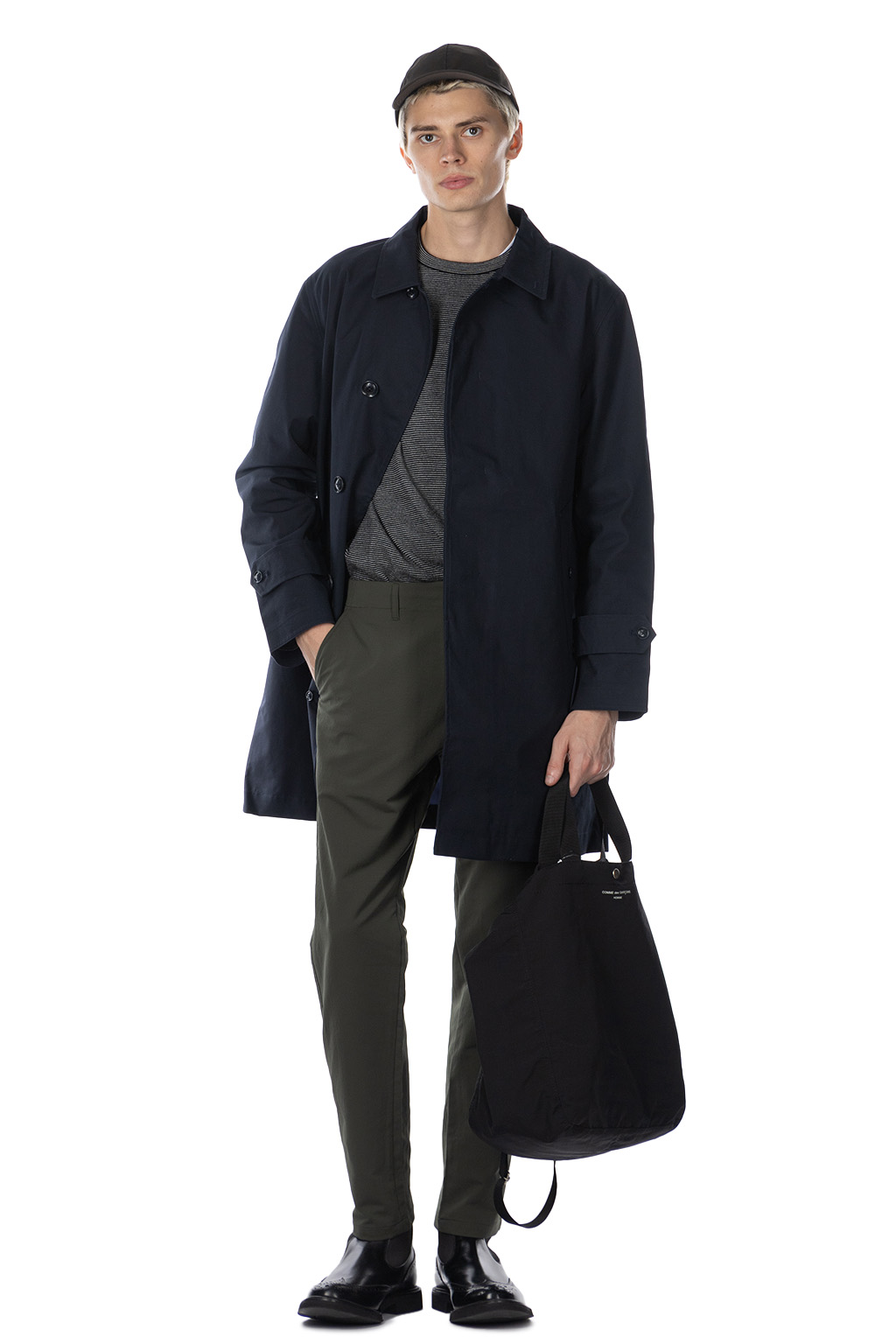 Nanamica (NAN) - GORE-TEX Soutien Collar Coat - Dark Navy