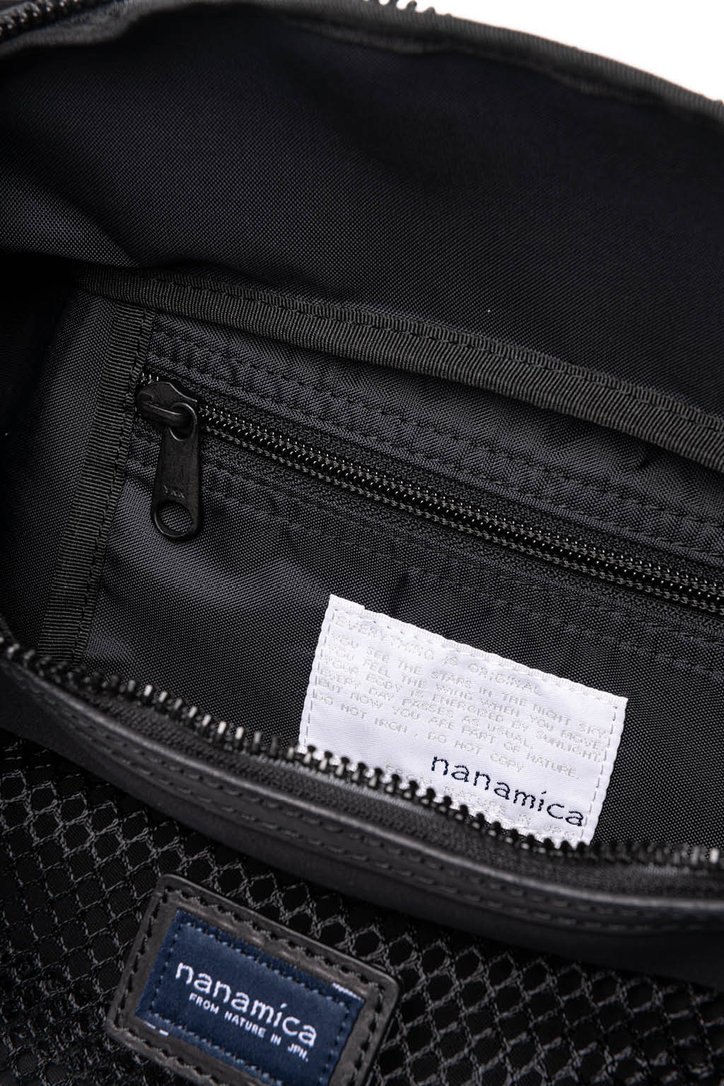 Nanamica (NAN) - Water Repellent Belt Bag - Black