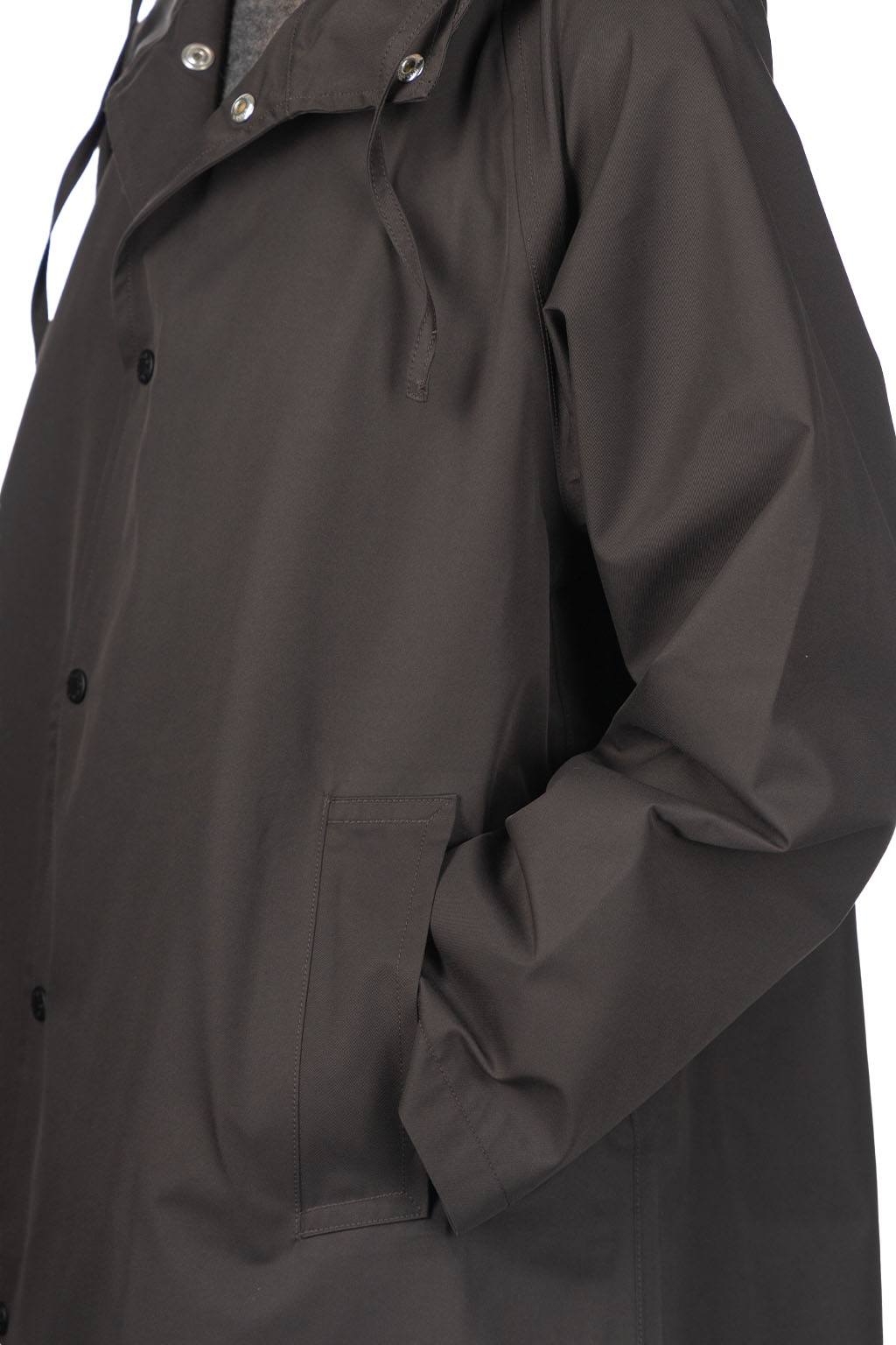 Nanamica (NAN) - 2L GORE-TEX Hooded Coat - Charcoal