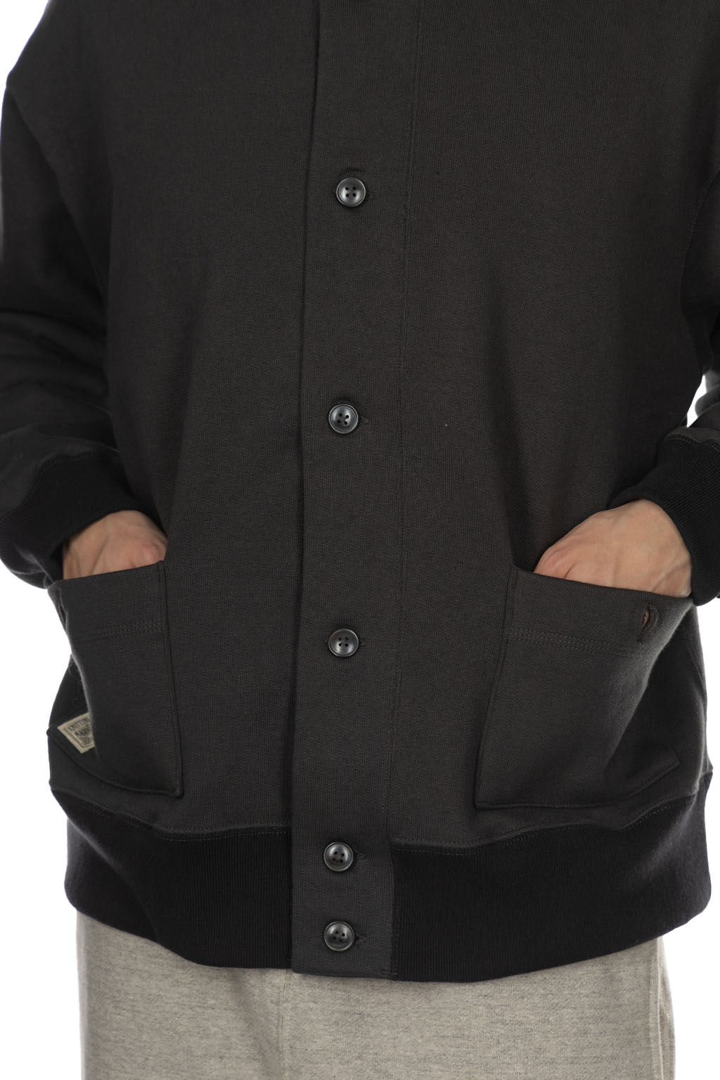 Nigel Cabourn - 50s Cardigan - Charcoal