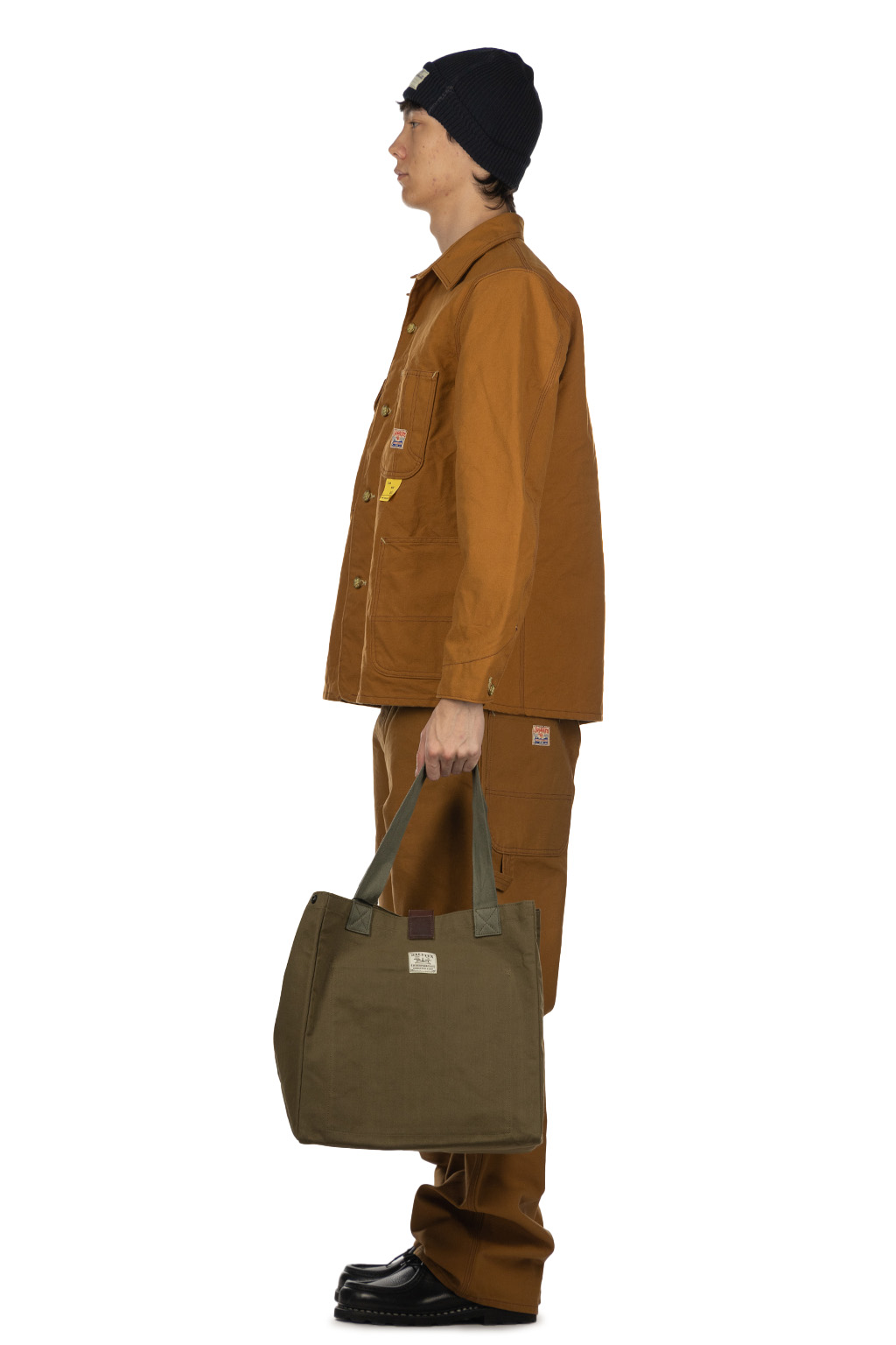 Nigel Cabourn - Bucket Bag - Halftex Peat Label in 2 color choices