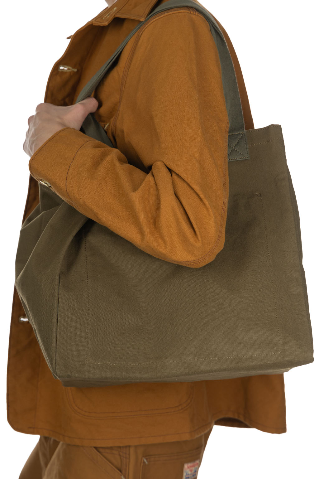 Nigel Cabourn - Bucket Bag - Halftex Peat Label in 2 color choices