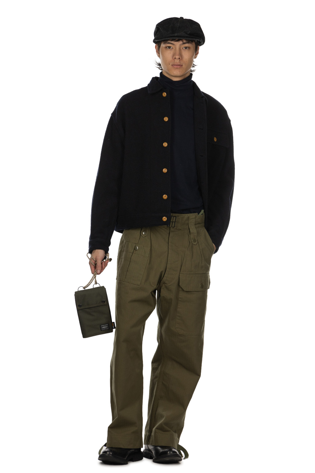 Nigel Cabourn - Wool French Work Short Jacket