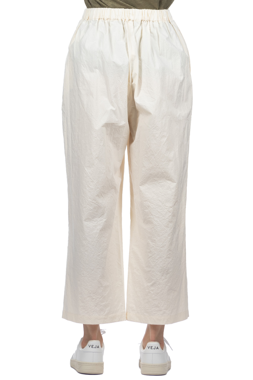 NOFL - Triple Washed Wide Pants - Ivory