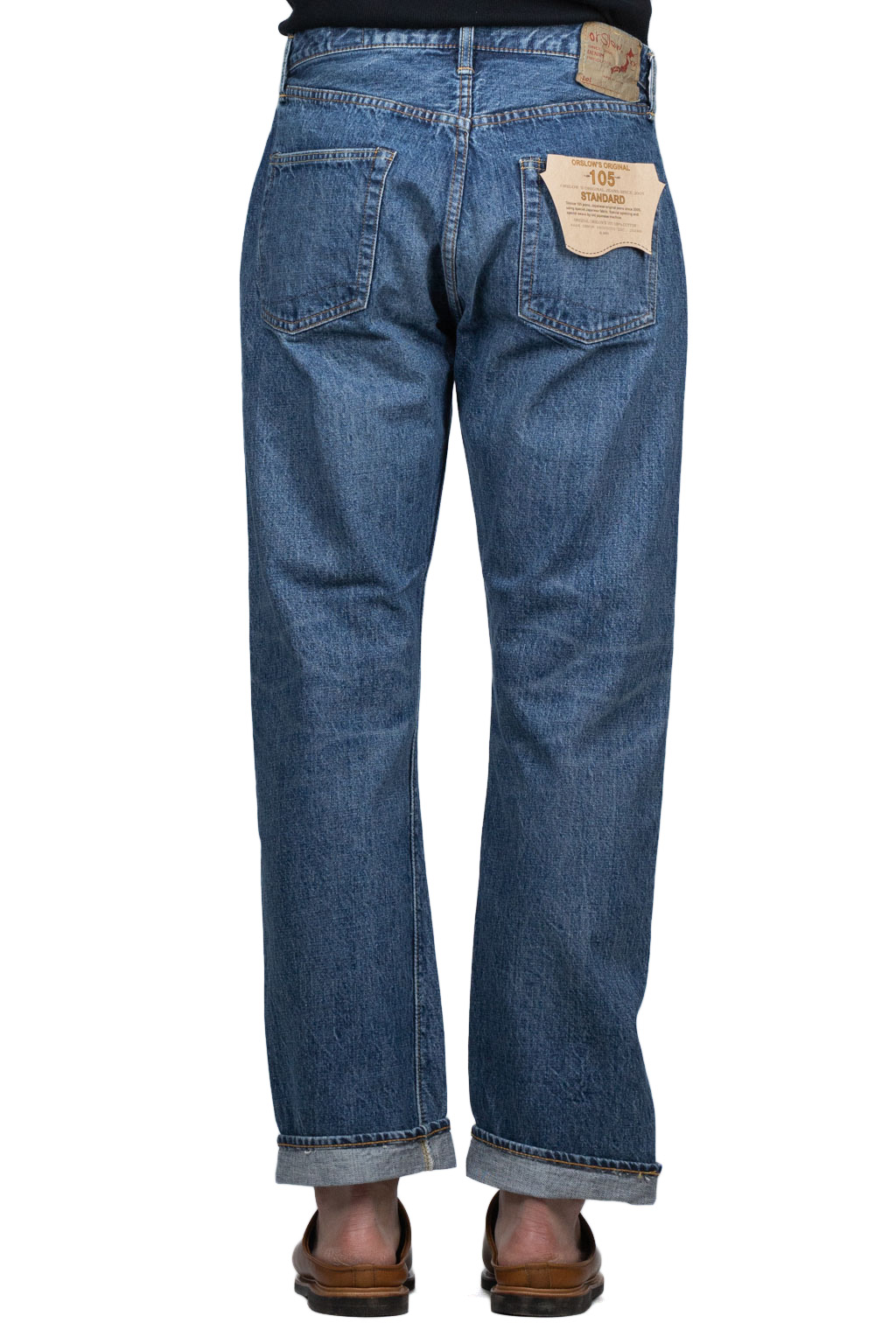 OrSlow 105 Standard Fit Denim - 2 year Wash