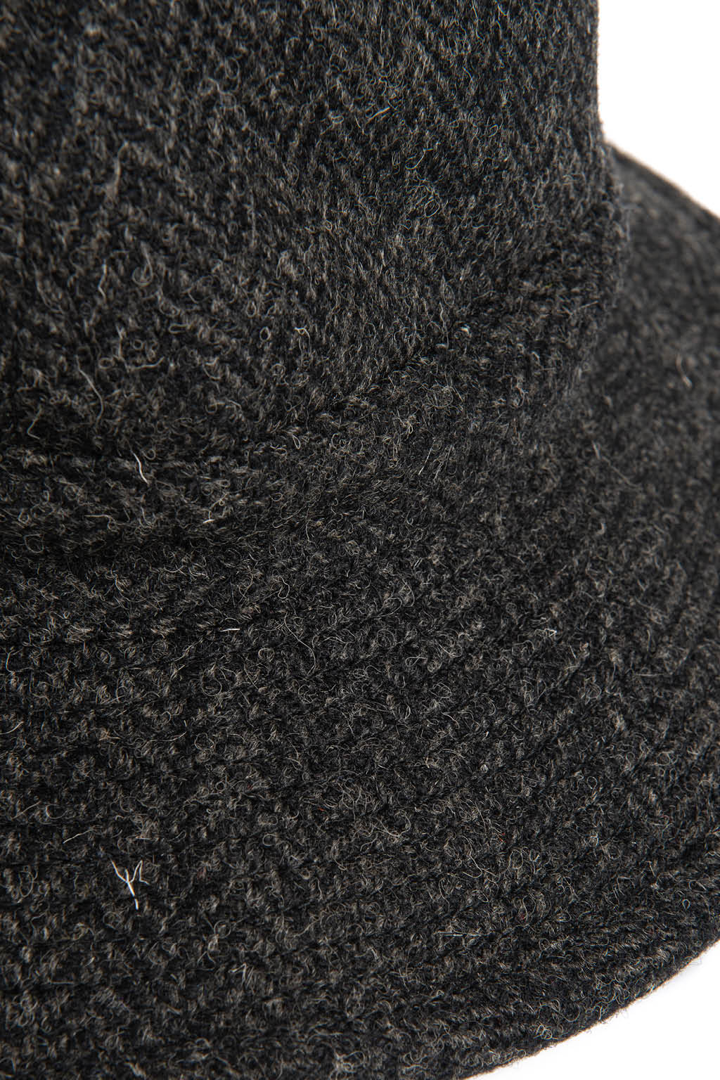 OrSlow - Harris Tweed Hat - Black