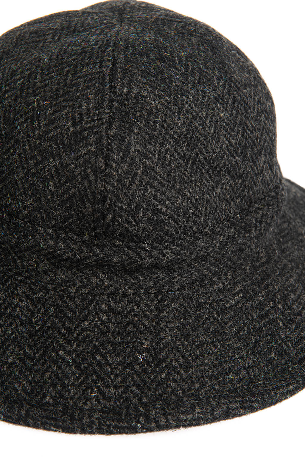 OrSlow - Harris Tweed Hat - Black