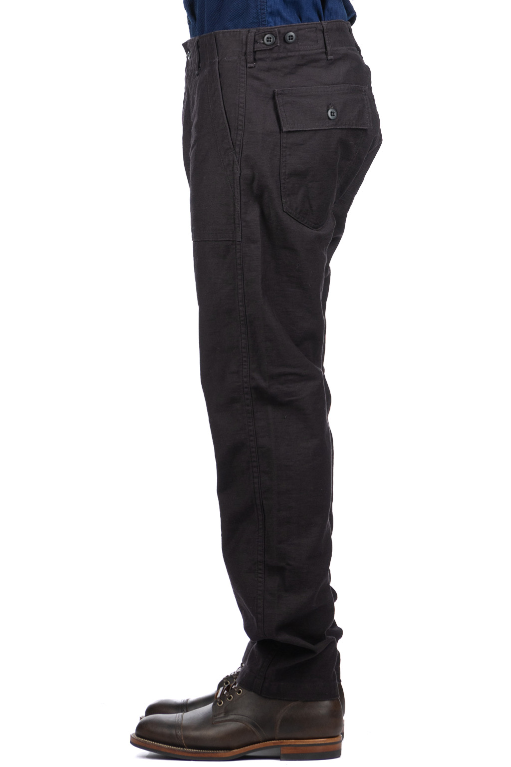 OrSlow - Slim Fit Fatigue Pants - Black