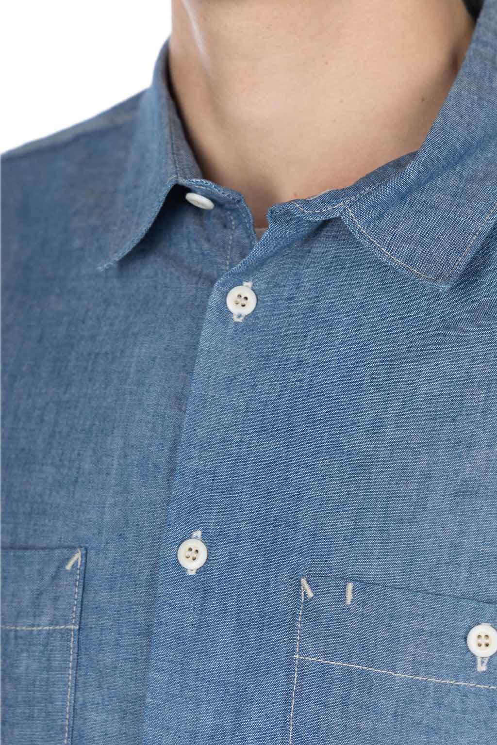 Ordinary Fits - Chambray Work Shirt - Indigo