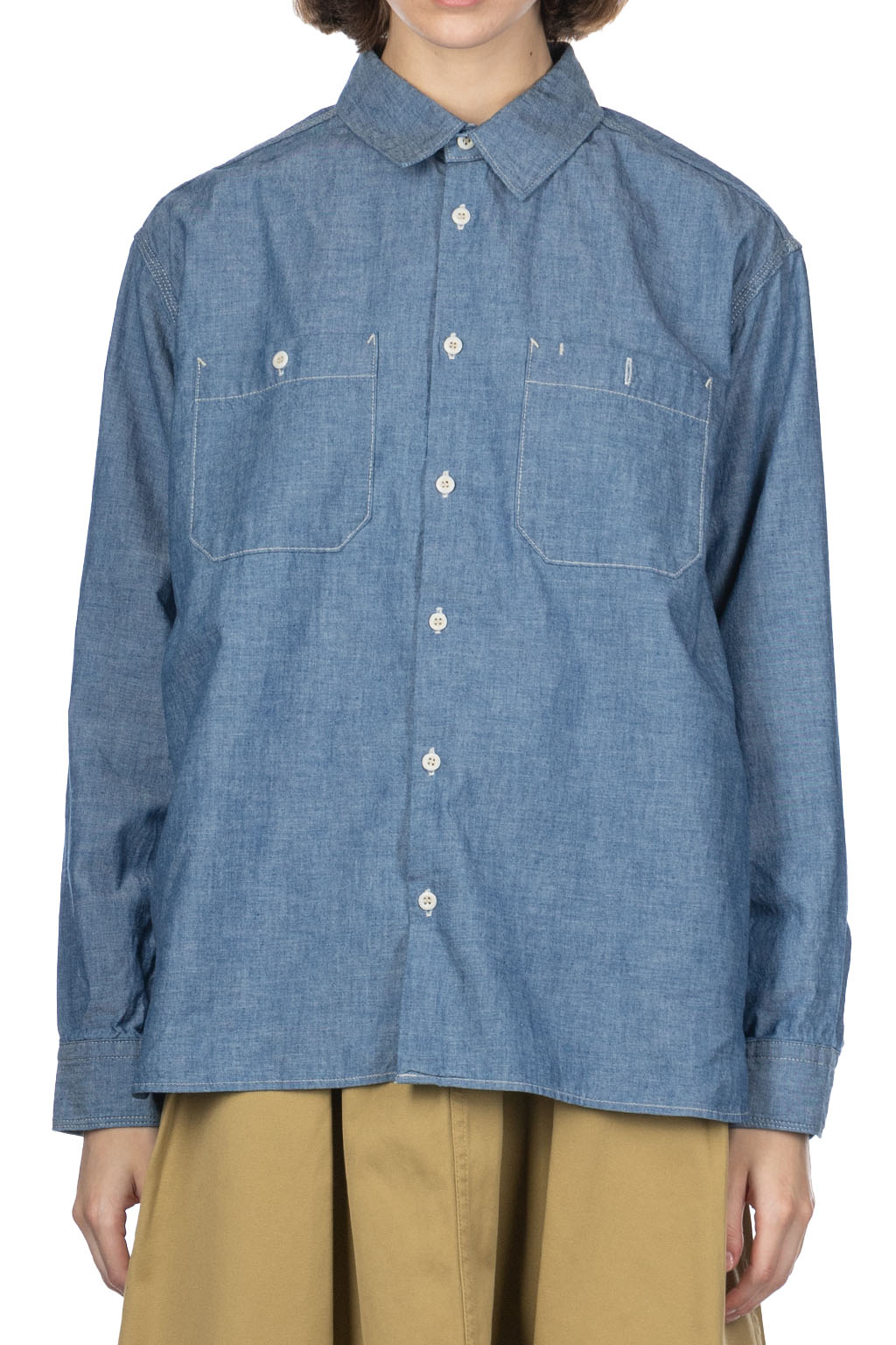 Ordinary Fits - Chambray Work Shirt - Indigo