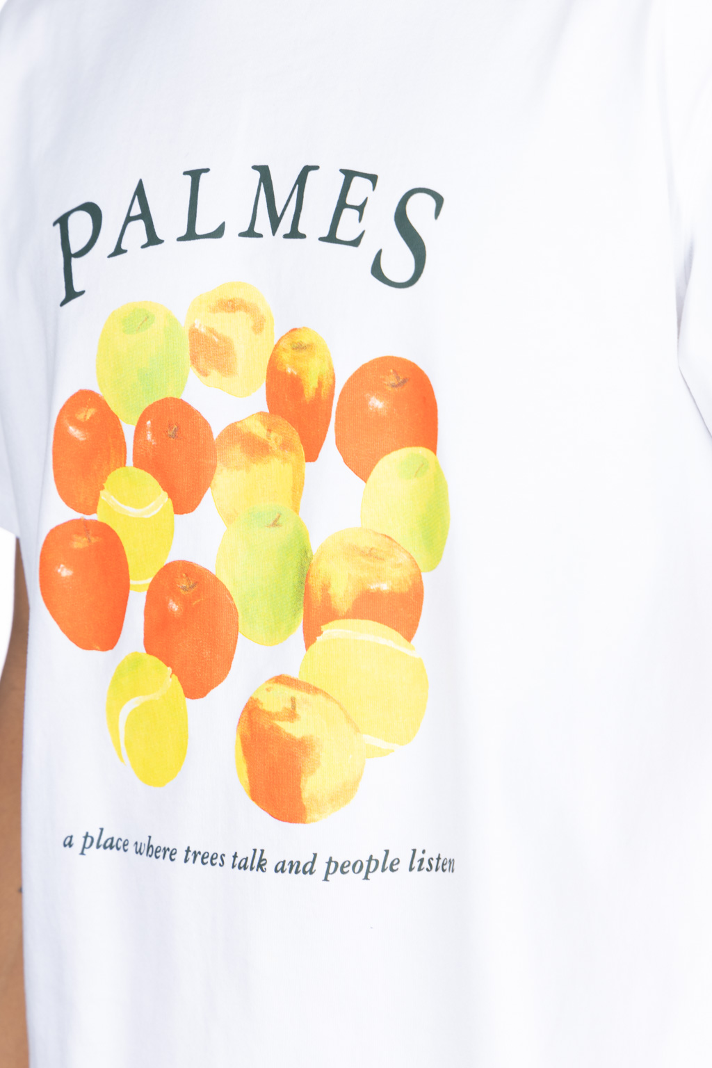 Palmes - Apples T-Shirt - White