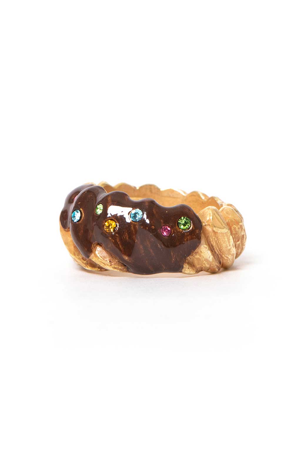 Palnart Poc - Chocolate Glazed Donuts Ring