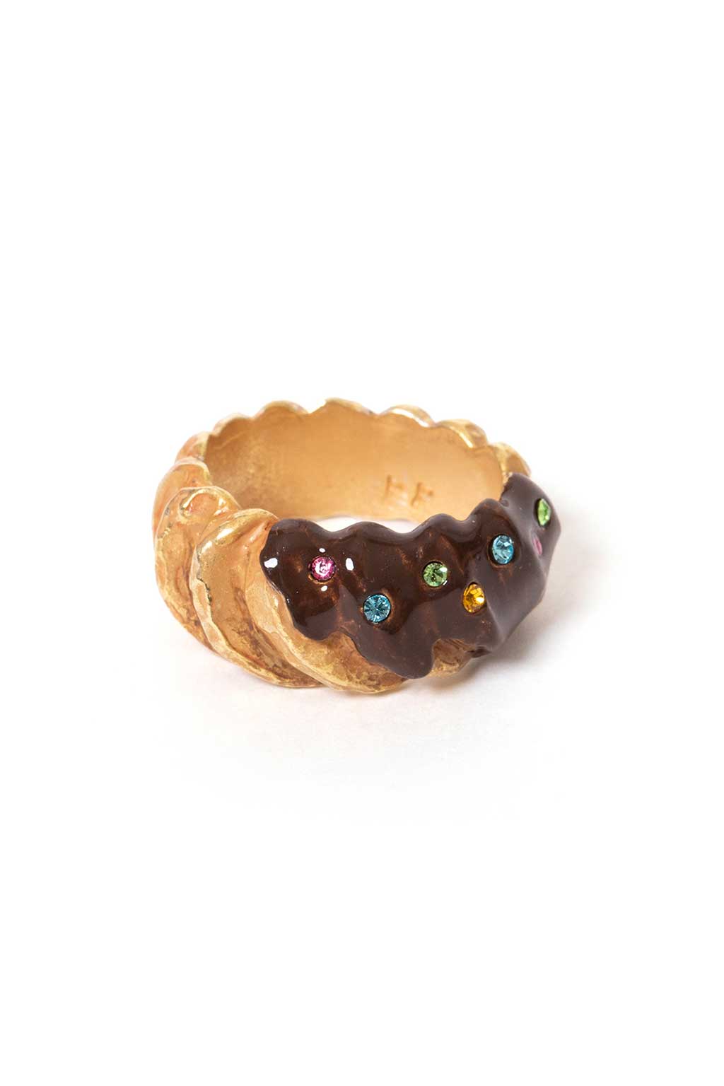 Palnart Poc - Chocolate Glazed Donuts Ring